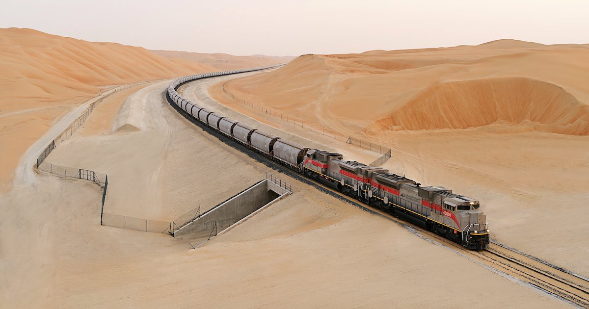 Etihad Rail passenger train makes first Abu Dhabi to Dubai journey