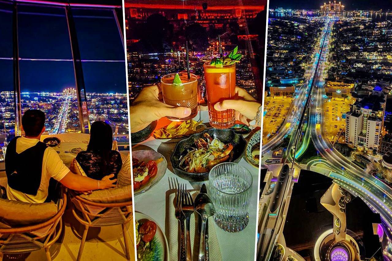 Incredible Rooftop Fine Dining at The View at The Palm – Dubai Travel Blog