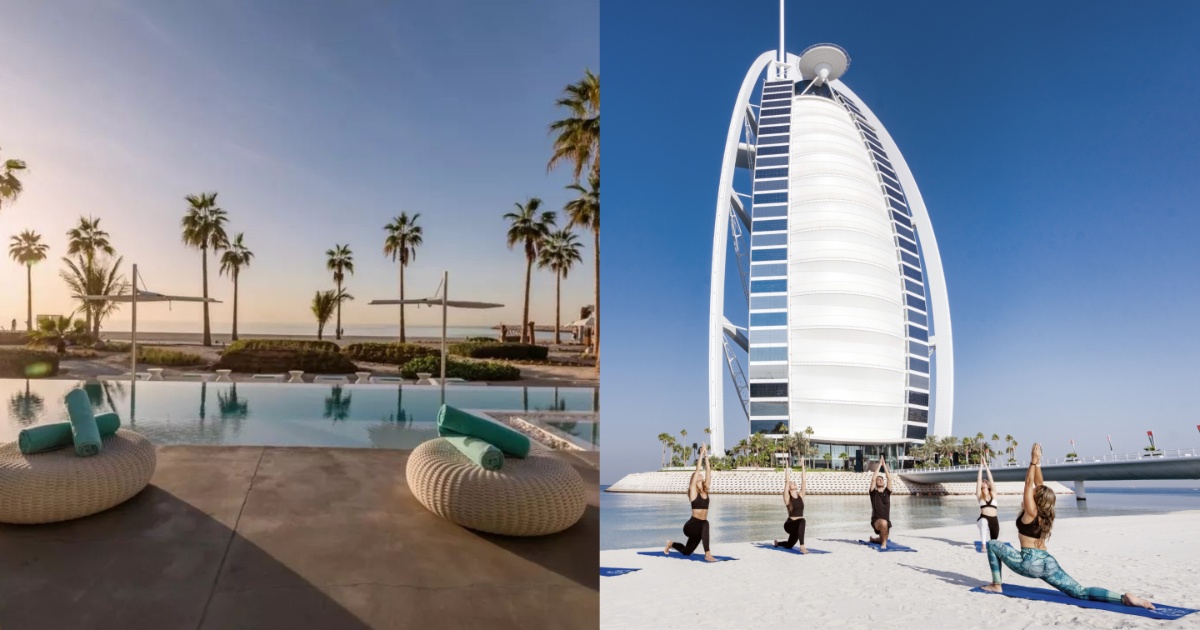 The luxe Dubai beach clubs that are offering outdoor fitness classes