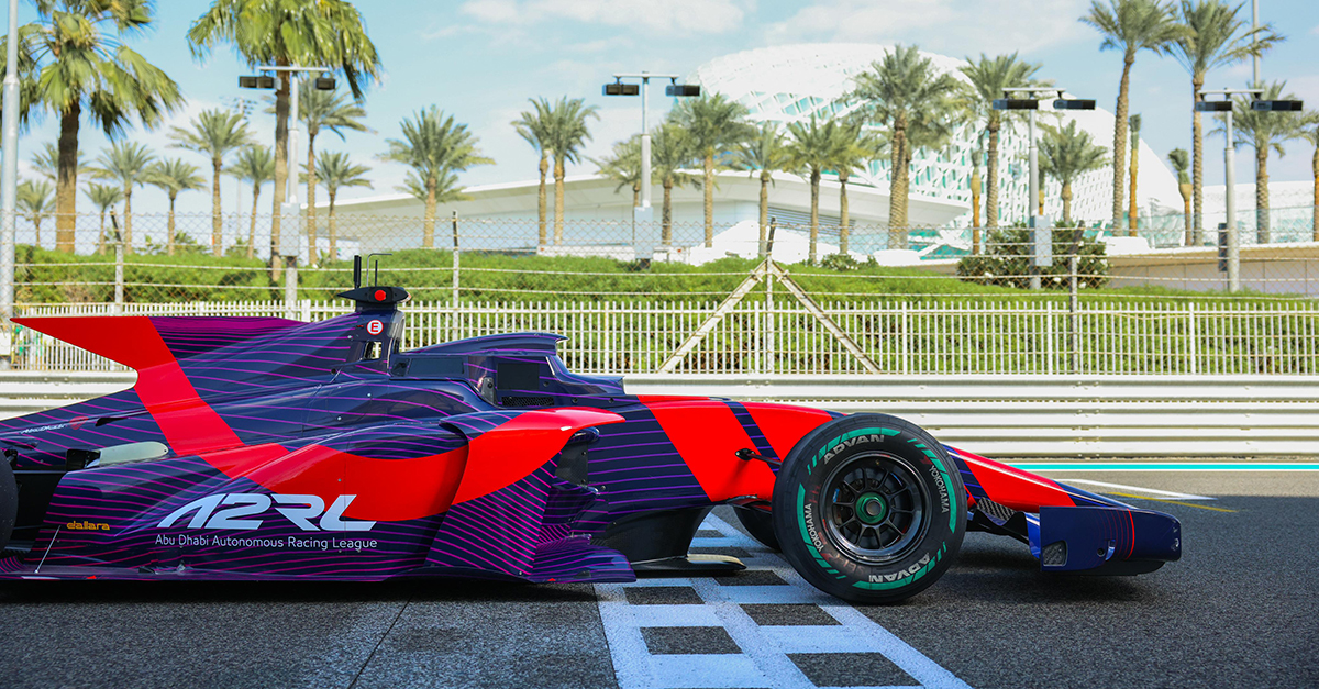 Rev your AI engines for Abu Dhabi’s thrilling first A2RL race