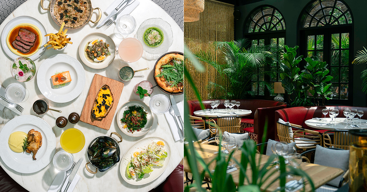 Brunch it up on Sunday at greenhouse-inspired brasserie, Eugène Eugène