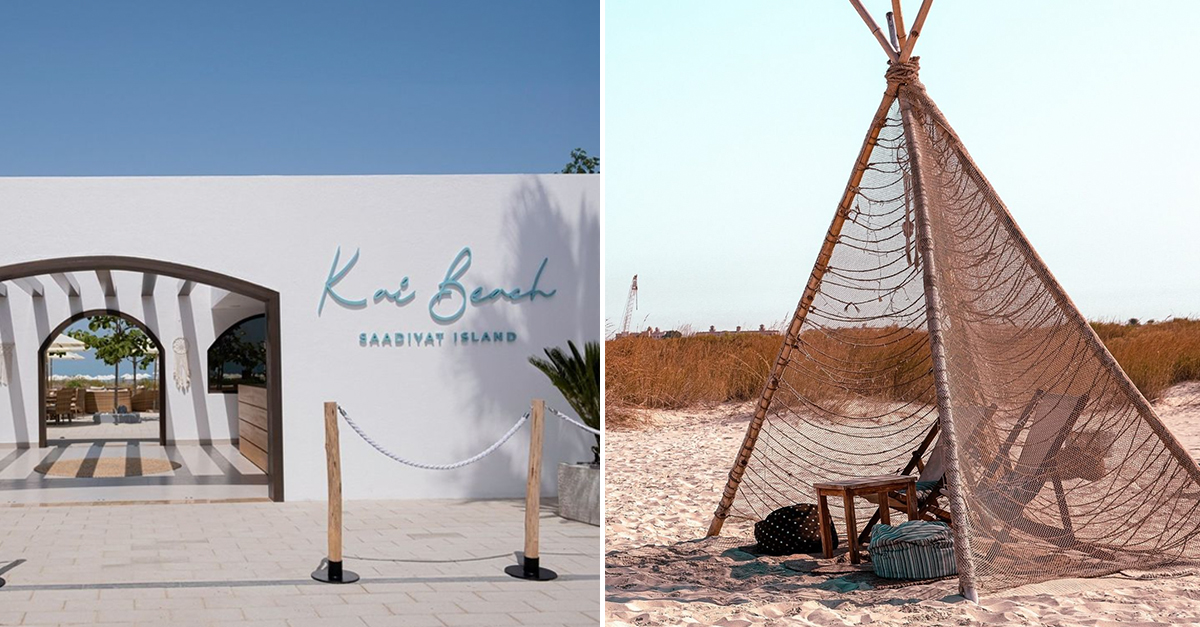 New Saadiyat beach club, Kai Beach is now open