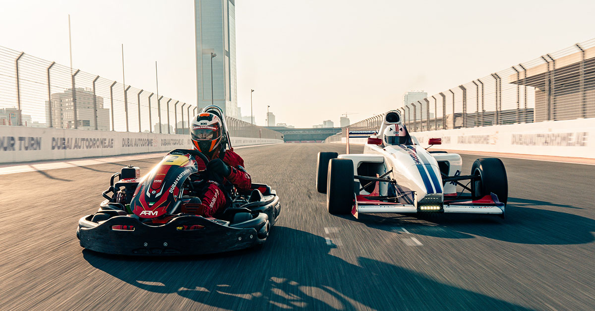 Thrills and family fun take pole position at Dubai Autodrome this Eid